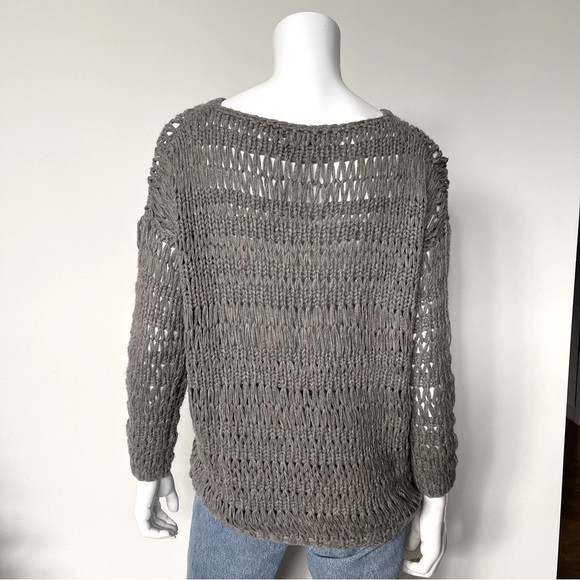 VINCE Open Weave Knit Sweater - Picture 5 of 9